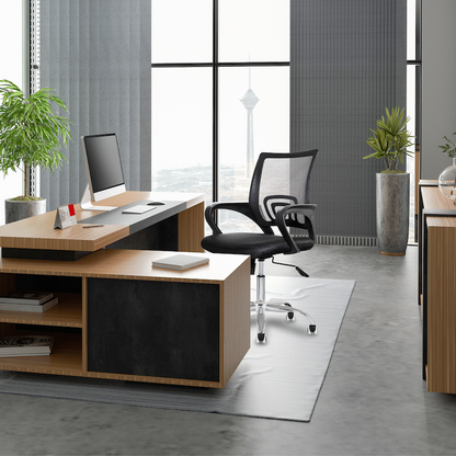 Everfurn Swift Mid Back Chair - Black