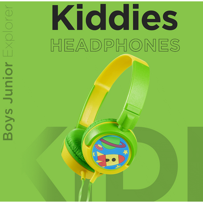 Volkano Kiddies Headphones - Boys Junior Explorer