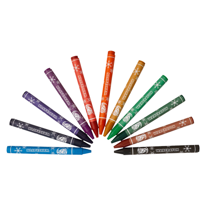 Frozen 12 Wax Crayons Multi