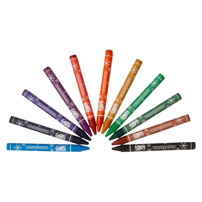 Frozen 12 Wax Crayons Multi