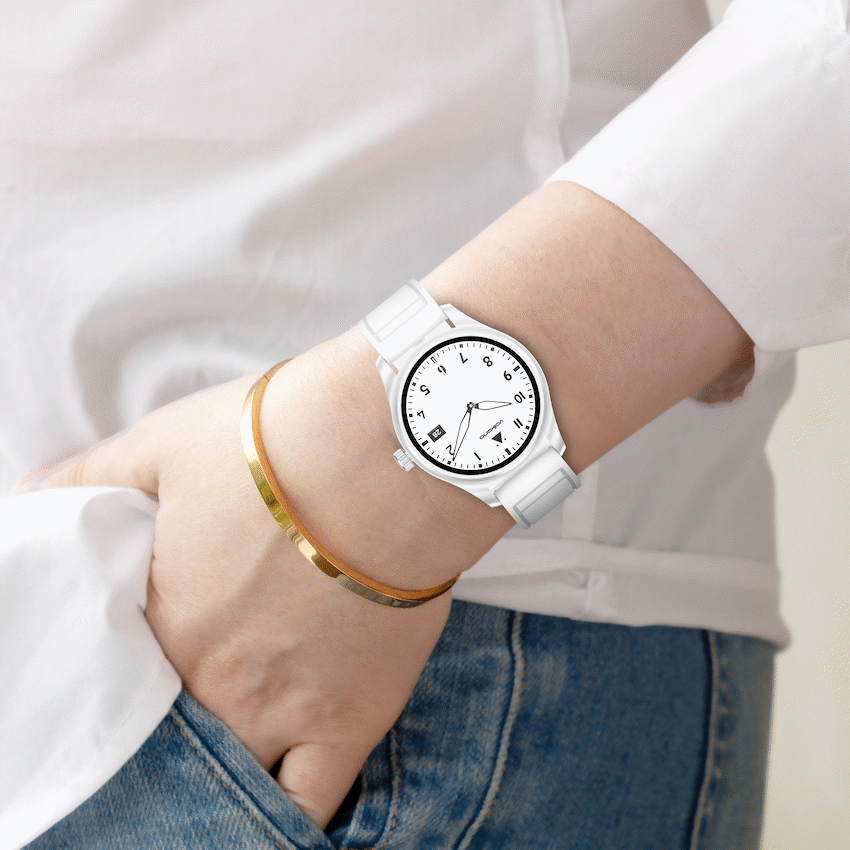 Volkano Eon Series Smartwatch - White