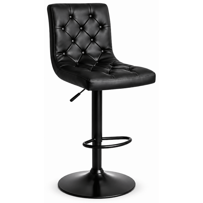 Everfurn Bayer Large Barstool Black