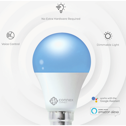 Smart Wi-Fi Bulb 6w LED RGB White - Bayonet