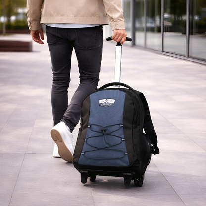 Volkano Winner Trolley Backpack 22L Navy