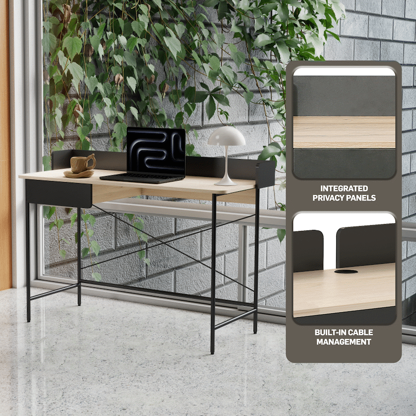 Everfurn Rico Office Desk