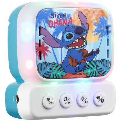 Disney Stitch Bluetooth Mini Karaoke Machine with Belt Hook