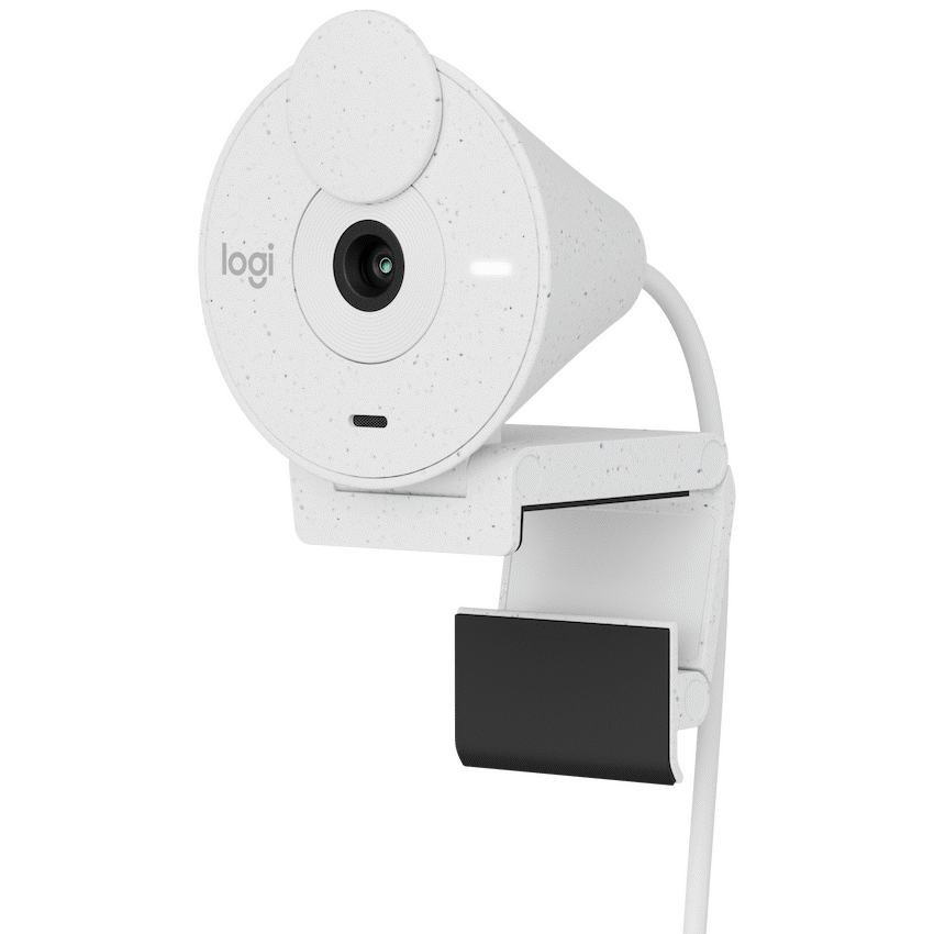Logitech(R) Brio 300 Full HD Webcam - Off-White