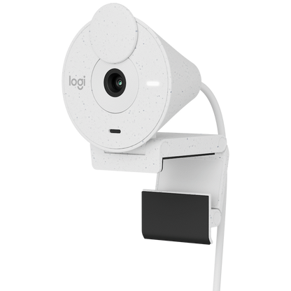 Logitech(R) Brio 300 Full HD Webcam - Off-White