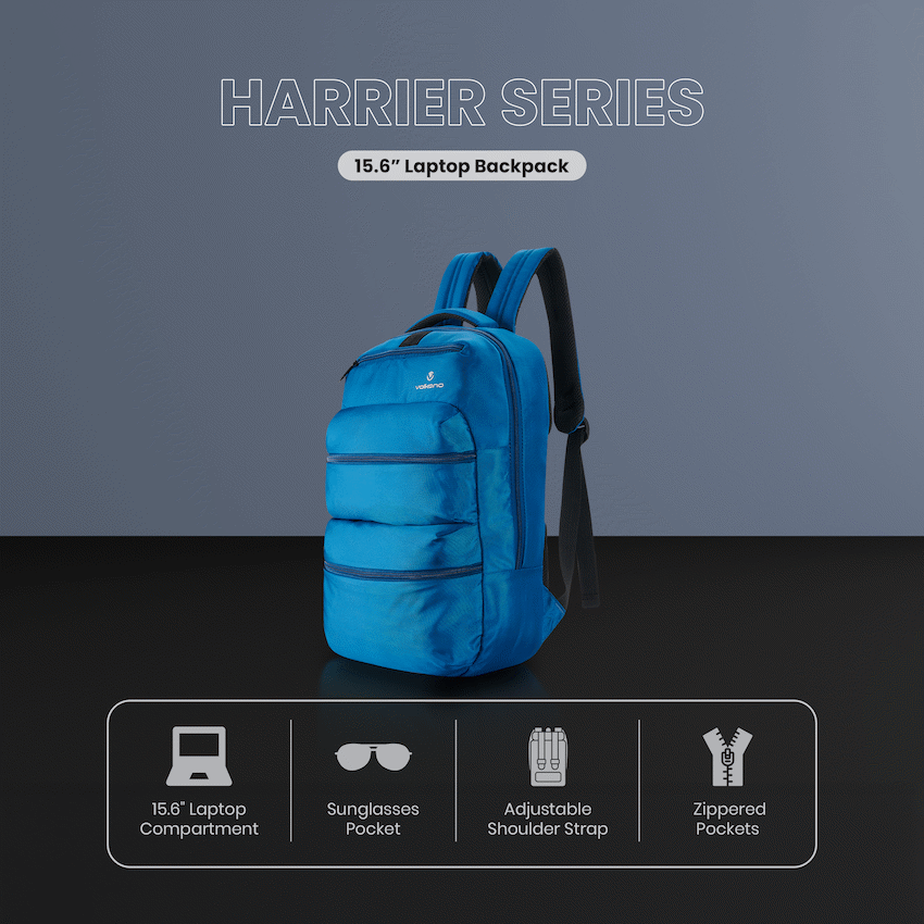 Volkano Harrier 15.6" Laptop Backpack Blue