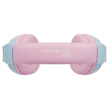 Volkano Sidekick Series Wired Kiddies Headphones with Share Port - Lavender/Light Blue