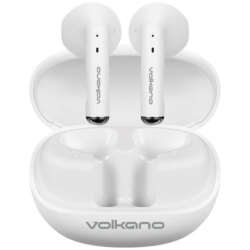 Volkano Buds X3 TWS Earphones with ENC    - White