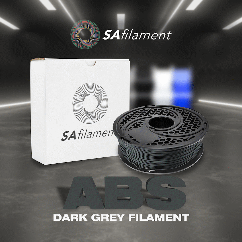 SA Filament ABS Premium Filament 1kg - Dark Grey