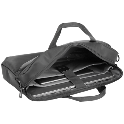 Kingsons Intent Series 15.6" Laptop Shoulder Bag - Black