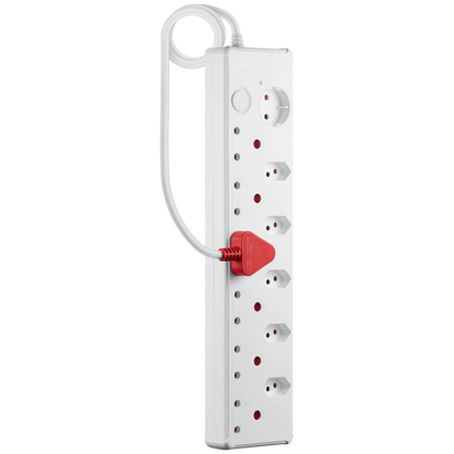 Switched Medium Surge 12-Way Multiplug 0.5m