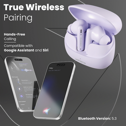 Volkano Jupiter Series TWS Earphones - Pastel Purple