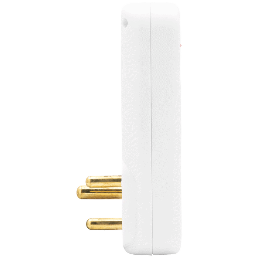 Ellies 3 Way Surge Adaptor with Type C + USB - WT