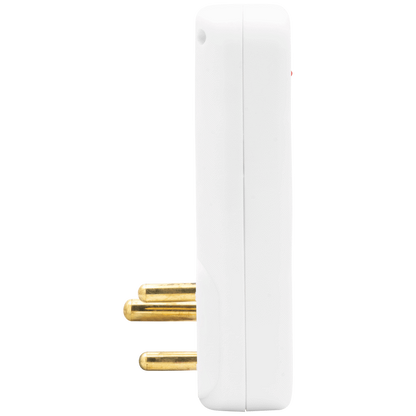 Ellies 3 Way Surge Adaptor with Type C + USB - WT