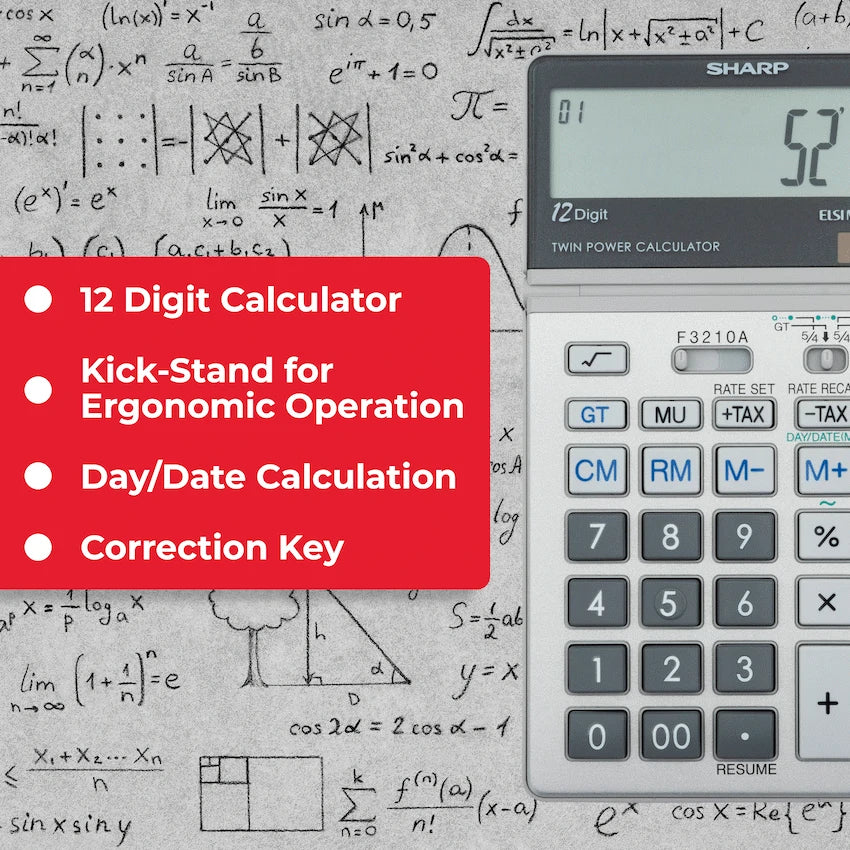 Sharp EL387V Multi-Function Calculator
