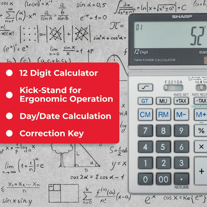 Sharp EL387V Multi-Function Calculator