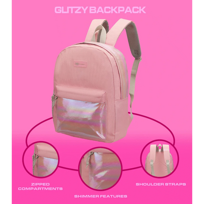 Quest Glitzy Backpack Pink