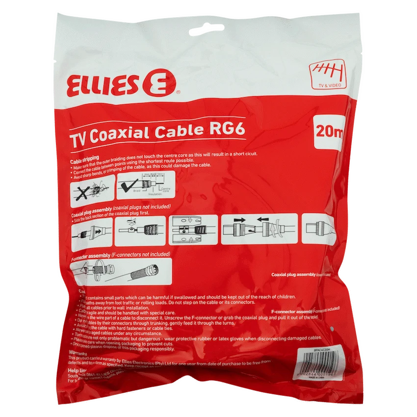 B/Pack 20m Coax Cable AC5C