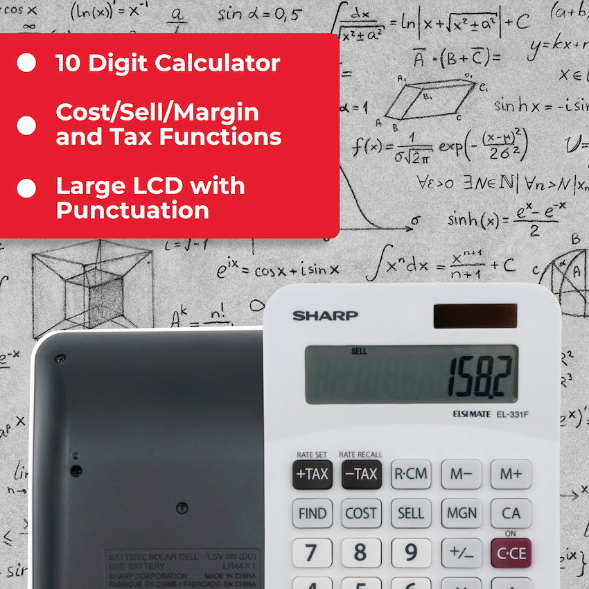 Sharp EL331F Calculator