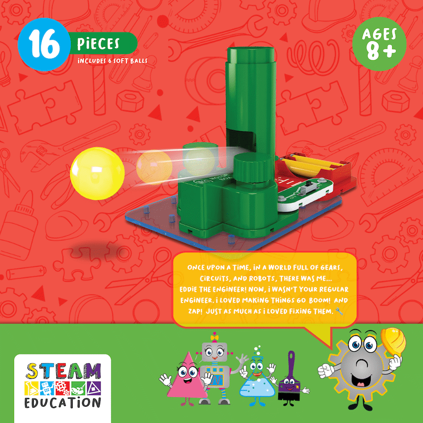 Edu-matic Volt Lab Ball Launcher Circuit