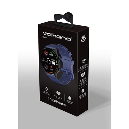 Volkano Halo Series Smartwatch - Denim Blue