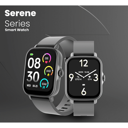 Volkano Active Tech Serene series Watch with heart rate monitor - Black