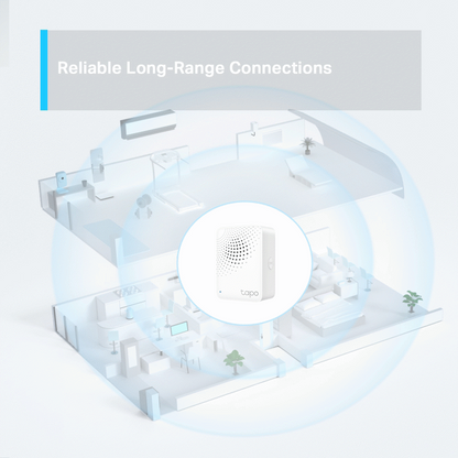 TP-Link Tapo H100 Smart Wi-Fi 868mhz Hub with Chime