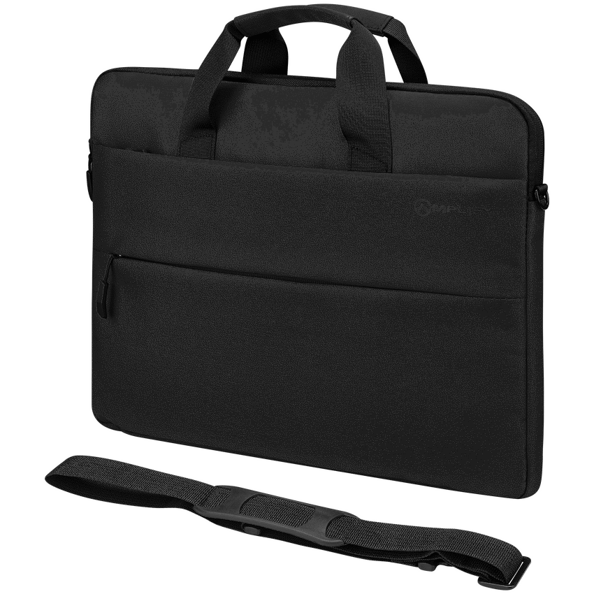 Amplify Cuba 15.6" Laptop Shoulder Bag Black