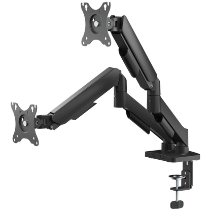 Volkano Steel Series Full Motion Dual Monitor Desk Mount 17" - 32"