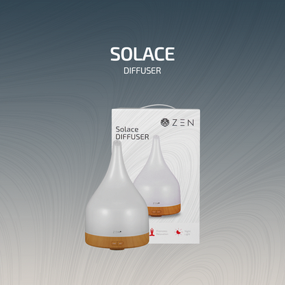 Zen Solace Diffuser - Light Wood