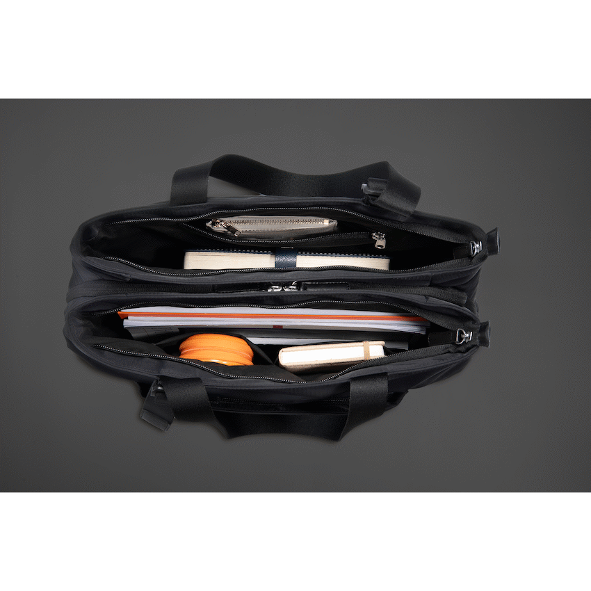 Kingsons Echo Ladies 15.6" Laptop Tote Bag Black