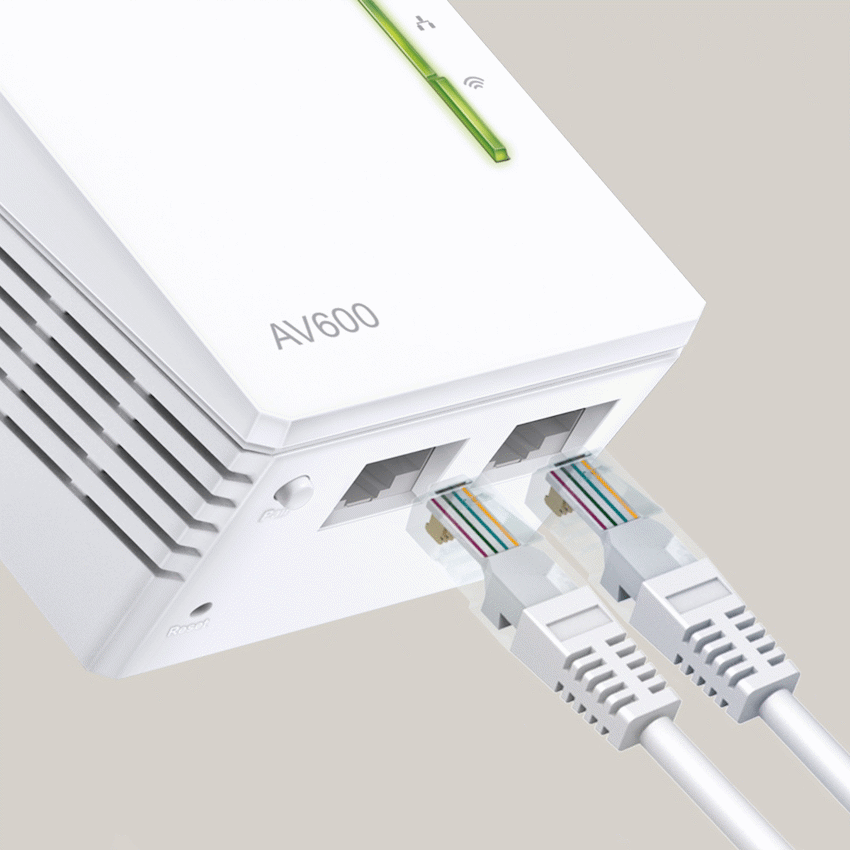 TP-Link TL-WPA4220 TKIT Twin AV600 Powerline Wi-Fi Kit