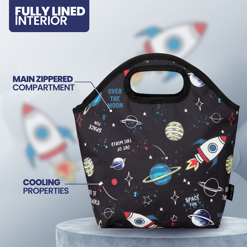 Quest Planets Value Lunch Cooler Black
