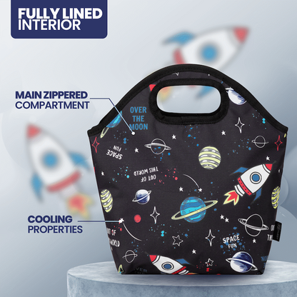 Quest Planets Value Lunch Cooler Black
