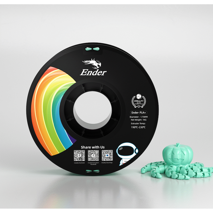 Ender PLA+ Filament - Jade Green 1kg
