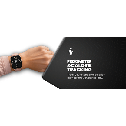 Volkano Active Tech Serene series Watch with heart rate monitor - Gold