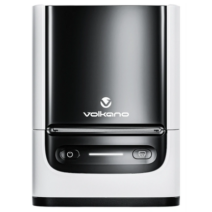Volkano LabelPro Duo Series Thermal Dual Size Label Printer - Black and White