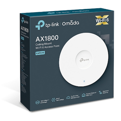 TP-Link EAP610 AX1800 Ceiling Mount Wi-Fi 6 Access Point