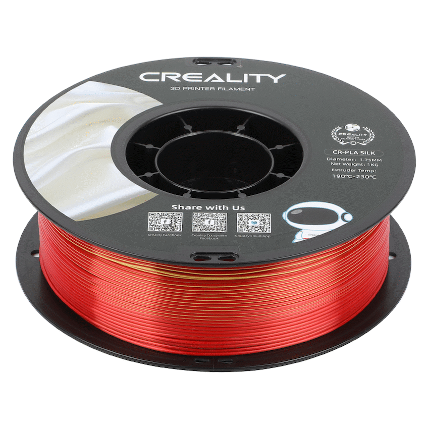 Creality Dual Silk Filament PLA - Golden-Red 1Kg