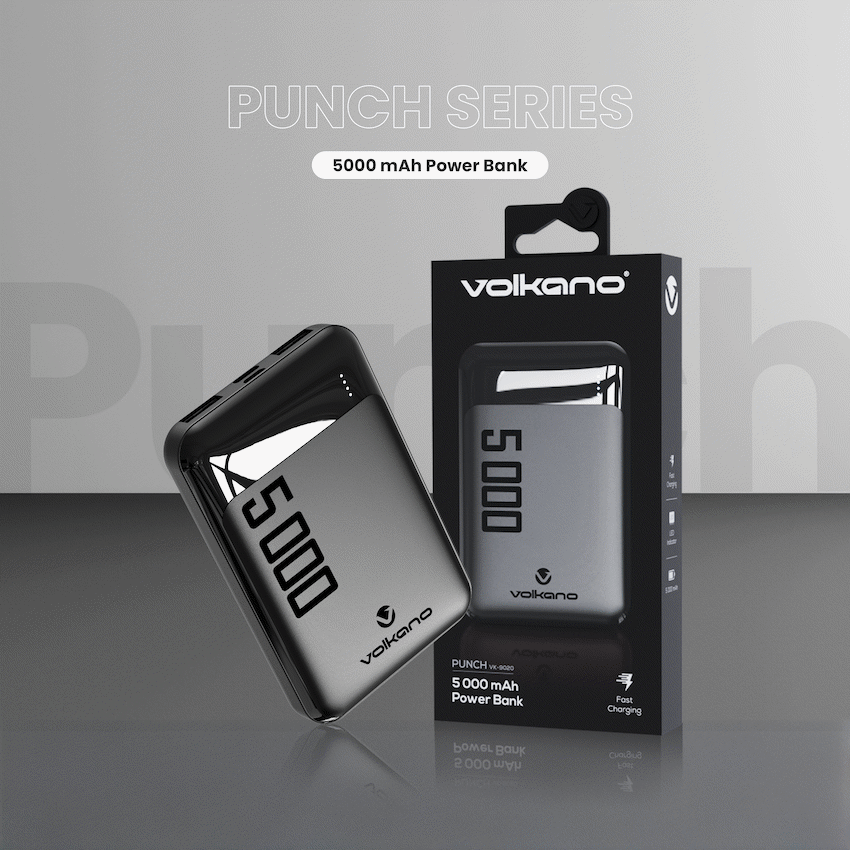 Volkano Punch Series 5000mah Power Bank