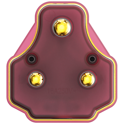 Ellies Re-wireable High Surge Plug Top - RD