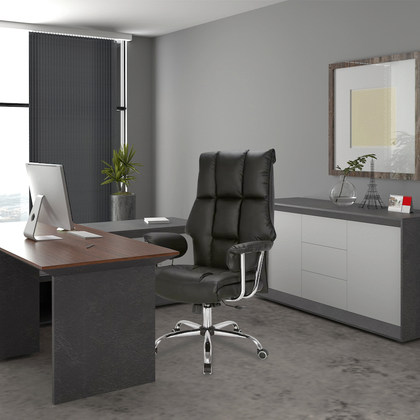 Everfurn Emperor High Back Office Chair