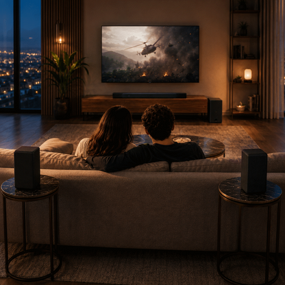 Sony SA-RS3S 100w Total Additional Wireless Rear Speakers