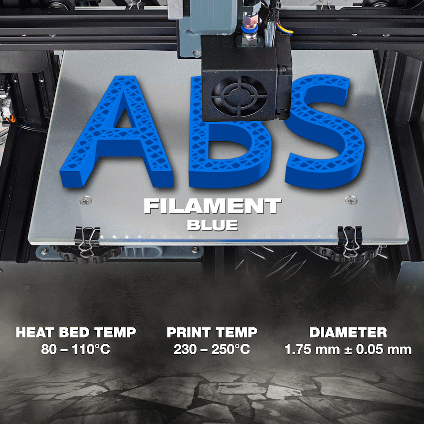 SA Filament ABS Premium Filament 1kg - Blue