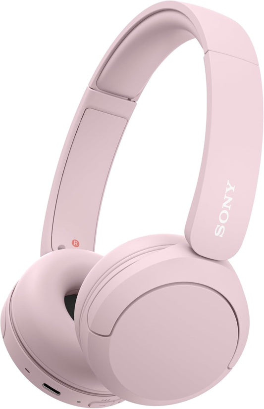 Sony WH-CH520 (Pink) Bluetooth On-Ear Headphones