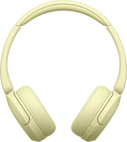 Sony WH-CH520 (Yellow) Bluetooth On-Ear Headphones