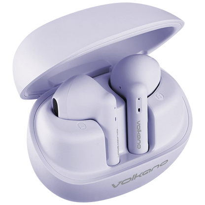 Volkano Buds X3 TWS Earphones with ENC  - Purple